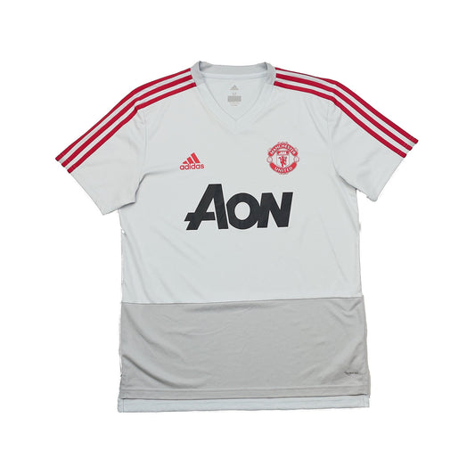 CULT KITS - 2018/19 MANCHESTER UNITED TRAINING SHIRT (M) ADIDAS