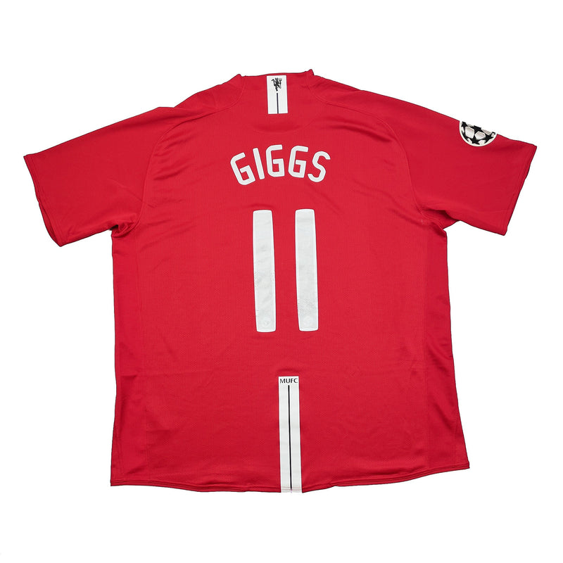 2007/08 Manchester United Giggs #11 *C/L Final* Home Shirt (XXXL) Nike
