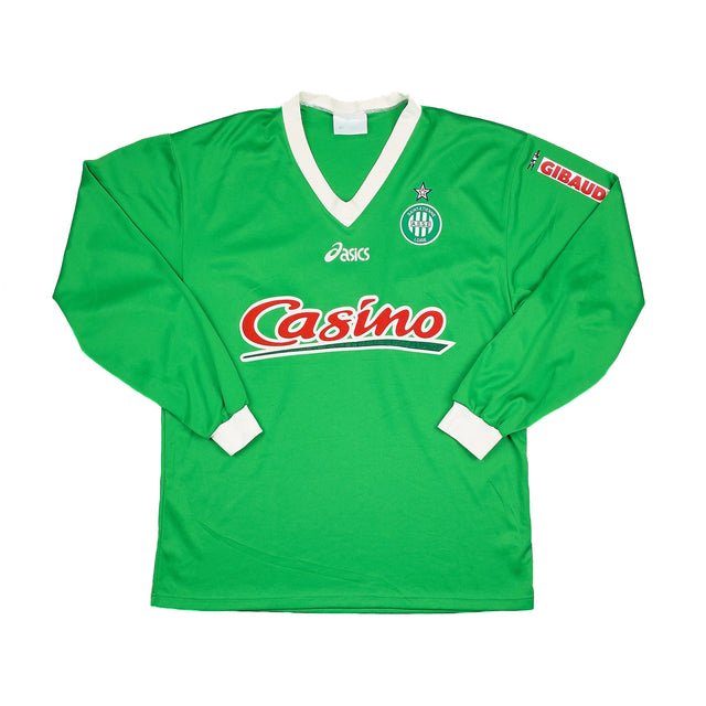 CULT KITS - 1998/99 SAINT ETIENNE L/S HOME SHIRT (XL) ASICS