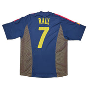 2002/04 España Raúl #7 Tercera Camiseta (L) Adidas