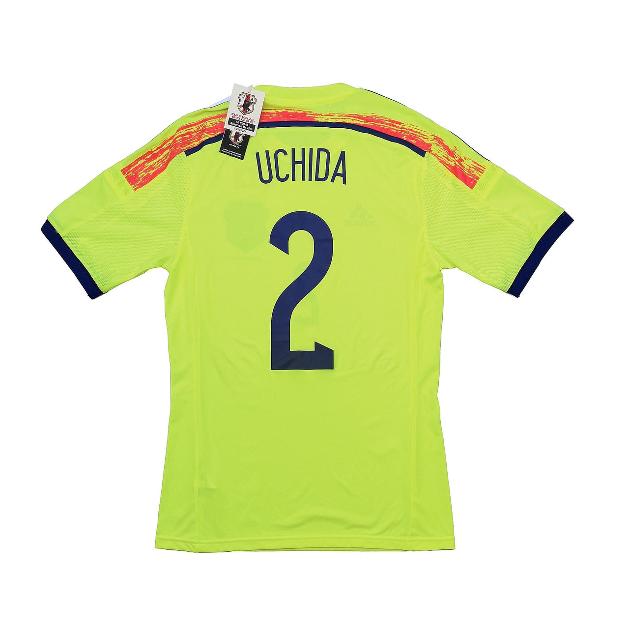 CULT KITS - 2014/15 JAPAN UCHIDA #6 *PLAYER ISSUE* BNWT AWAY SHIRT (M) ADIDAS