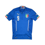Camiseta de la primera equipación de Italia 2014/15 Balotelli #9 (Talla S) Puma