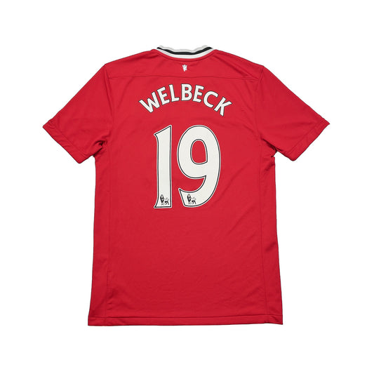 CULT KITS - 2011/12 MANCHESTER UNITED WELBECK #19 HOME SHIRT (M) NIKE