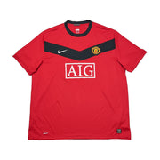 Camiseta de casa del Manchester United 2009/10 Nani #17 (XXXL) Nike