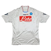 2009/10 Napoli Lavezzi #7 Camiseta Visitante (M) Macron