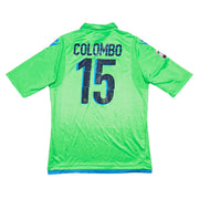 2014/15 Napoli Colombo #15 Camiseta de portero *Match Issue* (XL) Macron