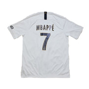 Camiseta de visitante del PSG 2018/19 de Mbappé #7 (L) Nike