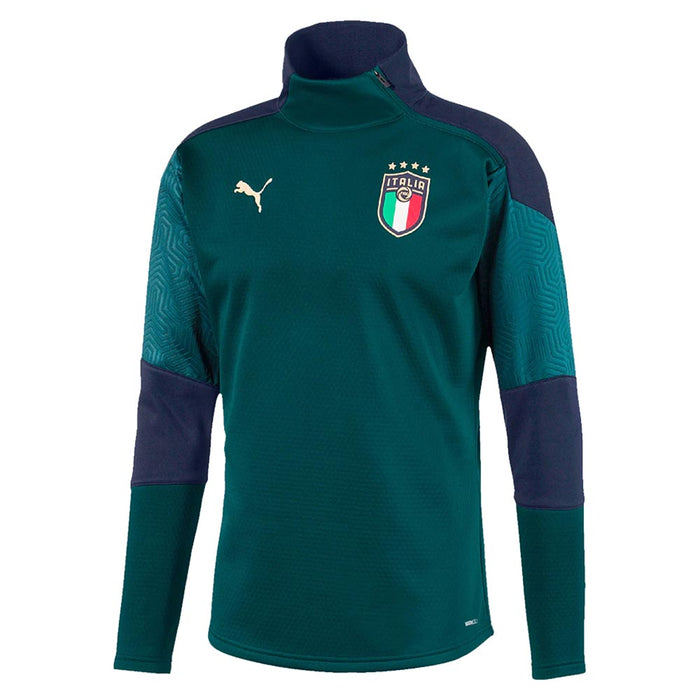 2019-2020 Italy Puma Training Fleece (Pine)