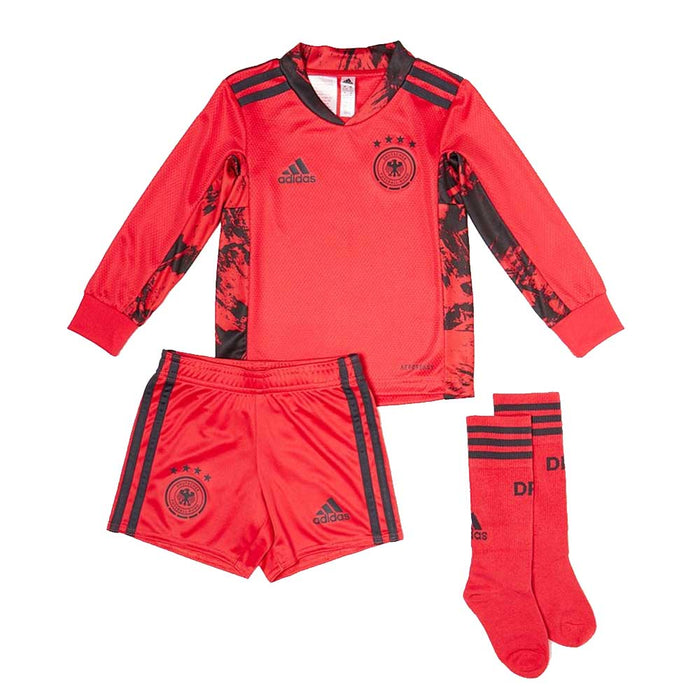 2020-2021 Germany Home Adidas Goalkeeper Mini Kit