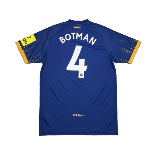CULT KITS - 2022/23 NEWCASTLE UNITED BOTMAN #4 AWAY SHIRT (L) CASTORE