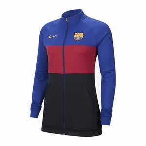 2020-2021 Barcelona Nike I96 Jacket (Blue-Red) - Womens_0