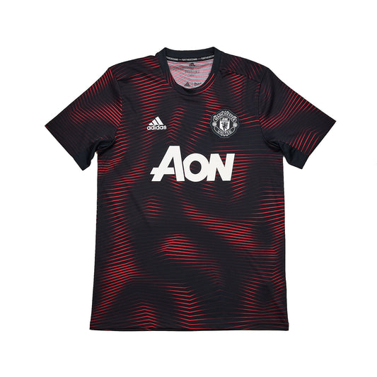 CULT KITS - 2018/19 MANCHESTER UNITED PRE MATCH SHIRT (M) ADIDAS