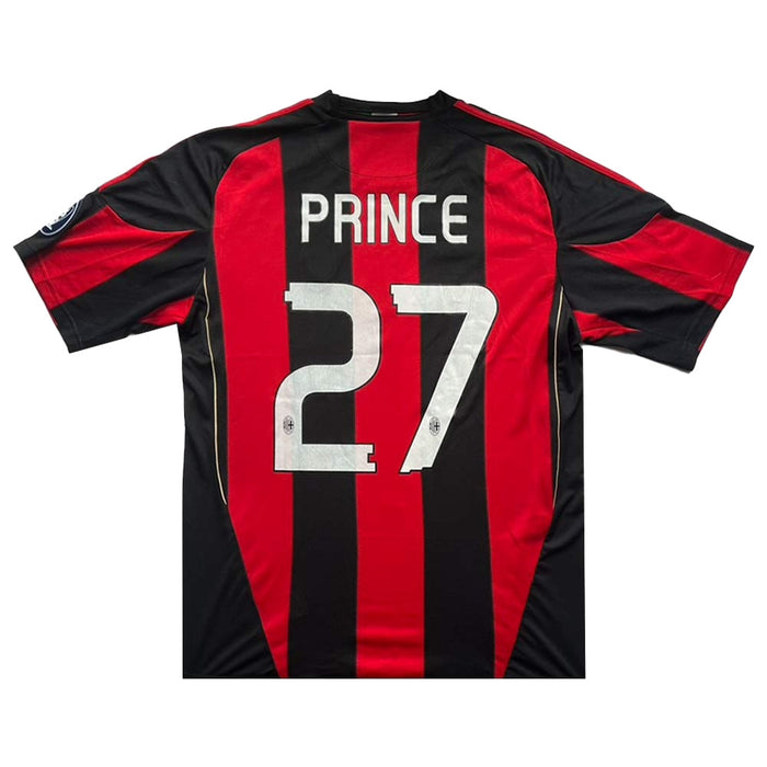 AC Milan 2010-11 Home Shirt (Boateng #27) ((Very Good) L)