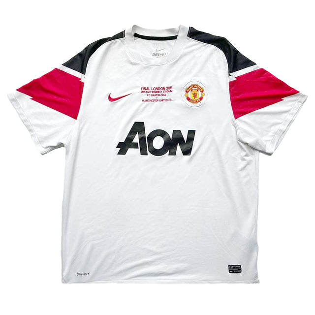 Manchester United 2010-11 Away Shirt (Scholes 18 Champions League Final) ((Very Good) XL)_1