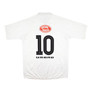 Santos FC 2001-02 Home Shirt (#10) ((Good) L)_1