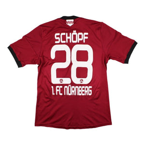 FC Nurnberg 2013-2014 Home Shirt (Schopf #28) ((Very Good) S)_0