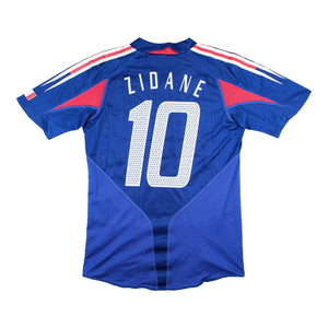 France 2004-2005 Home Shirt Player Issue (Zidane 10) ((Good) S)_0