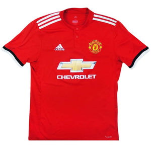 Manchester United 2017-18 Home Shirt - Pogba #6 ((Excellent) S)_0