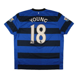 Manchester United 2011-2012 Away Shirt (Young 18) ((Good) XXL)_0