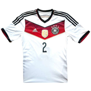 Germany 2014 Home Shirt (Grosskreutz #2) ((Good) M)_1