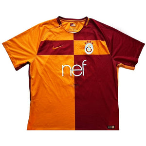 Galatasaray 2017-18 Home Shirt (Belhanda #10) ((Very Good) XXL)_1