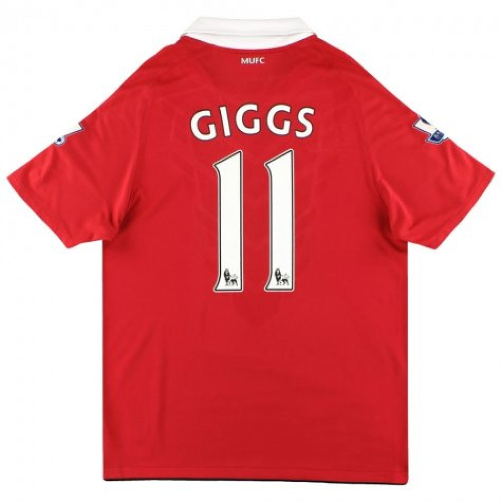 Manchester United 2010-11 Home Shirt (Giggs #11) ((Excellent) L)_0