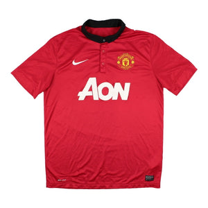 Manchester United 2013-14 Home Shirt (Mata #8) ((Very Good) L)_1