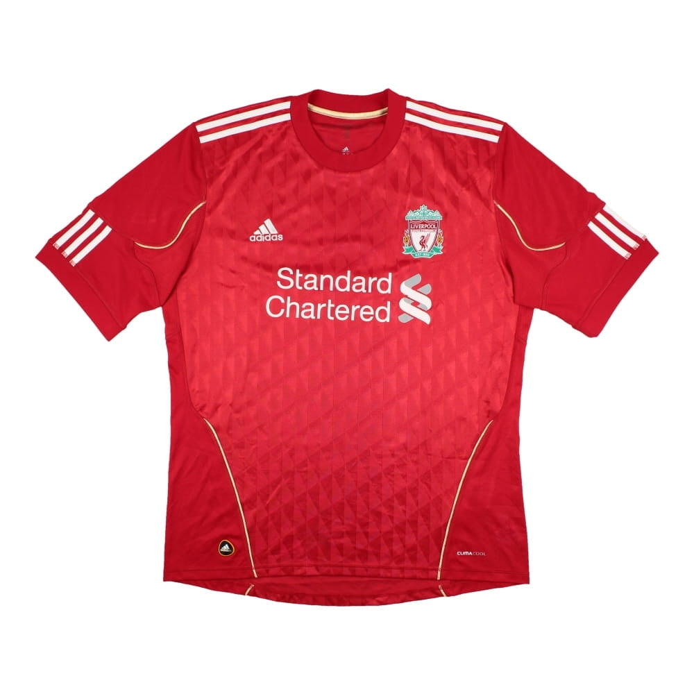 Liverpool 2010-12 Home Shirt (Gerrard #8) ((Good) L)_1
