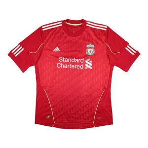 Liverpool 2010-12 Home Shirt (Gerrard #8) ((Good) L)_1