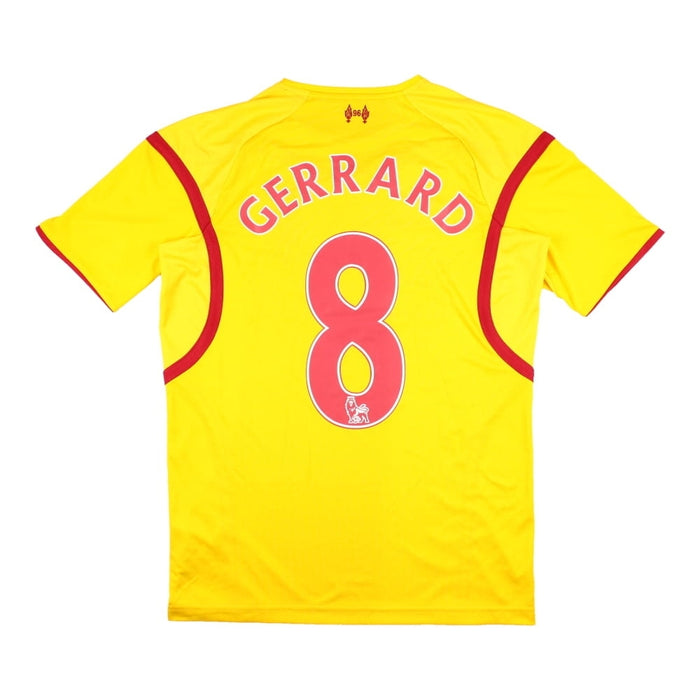 Liverpool 2014-15 Away Shirt (Gerrard #8) ((Excellent) M)