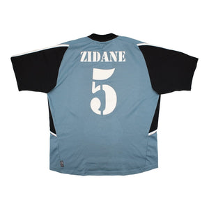 Real Madrid 2001-02 Third Shirt - Zidane 5 ((Fair) L)_0