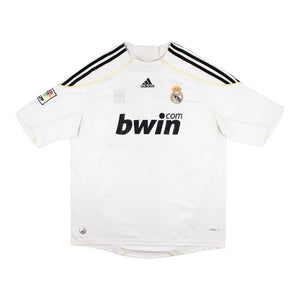 Real Madrid 2009-10 Home Shirt (Higuain #20) ((Good) XL)_1