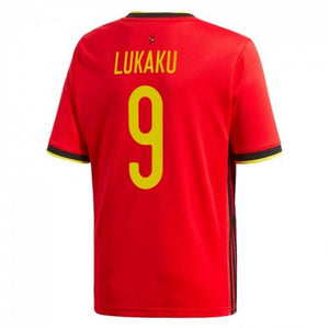 Belgium 2020-21 Home Shirt (Lukaku #9) ((Excellent) L)_0