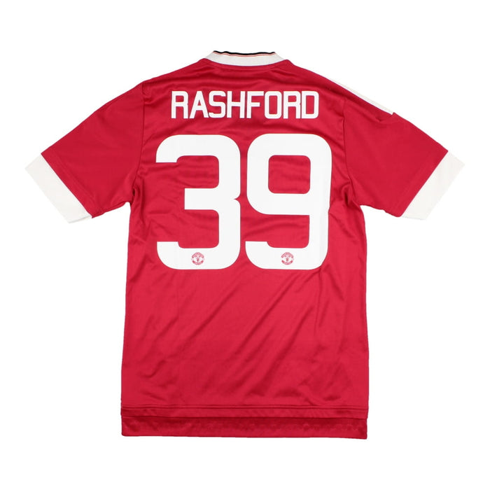 Manchester United 2015-16 Home Shirt (Rashford #39) ((Excellent) S)