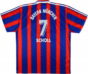 Bayern Munich 1995-97 Home Shirt (Scholl #7) (Very Good)_0
