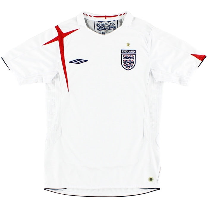 England 2005-2007 Home Shirt (M) (Very Good)