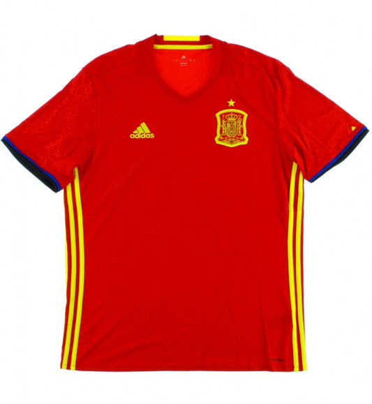 Spain 2016-17 Home Shirt (XS) (Excellent)_0