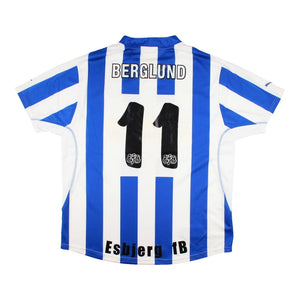 Esbjerg fB 2004-05 Home Shirt (XXXL) (Berglund #11) (Fair)_0