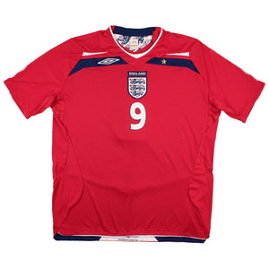 England 2008-09 Away Shirt (Rooney #9) (Mint)_1