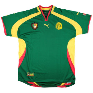 Cameroon 2000-02 Home Shirt (XL) (Very Good) (Song 4)_2