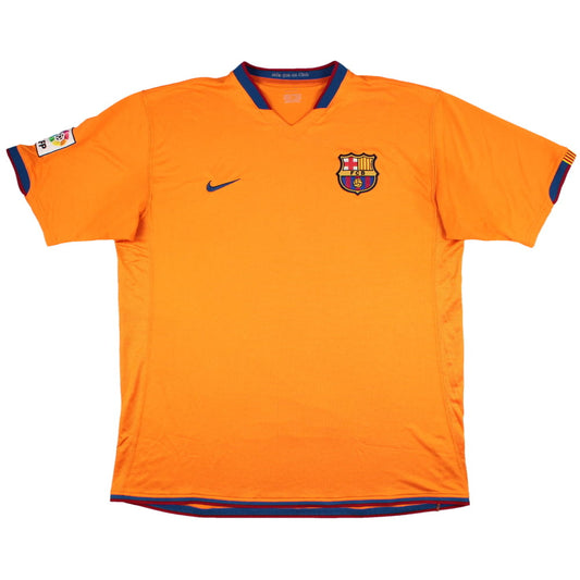 Barcelona 2006-07 Away Shirt (XL) (Good)_0