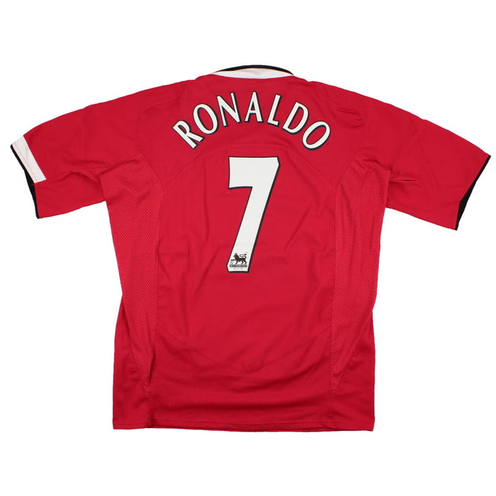 Manchester United 2004-06 Home Shirt (Ronaldo #7) (M) (Excellent)