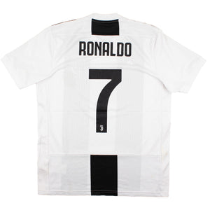 Juventus 2018-19 Home Shirt (M) Ronaldo #7 (Good)_0