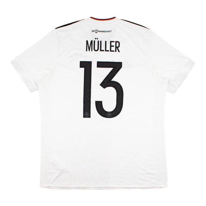 Germany 2017 Confederations Cup Home Shirt (L) Muller #13 (Good)