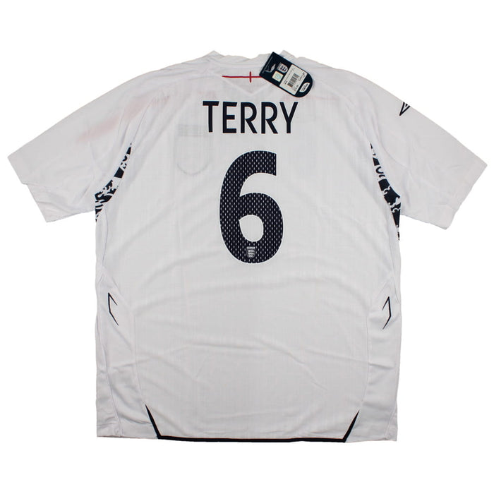 England 2007-09 Home Shirt (XL) Terry #6 (Fair)