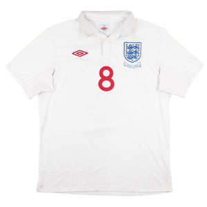 England 2009-10 Home Shirt (XL) Lampard #8 (Excellent)_1