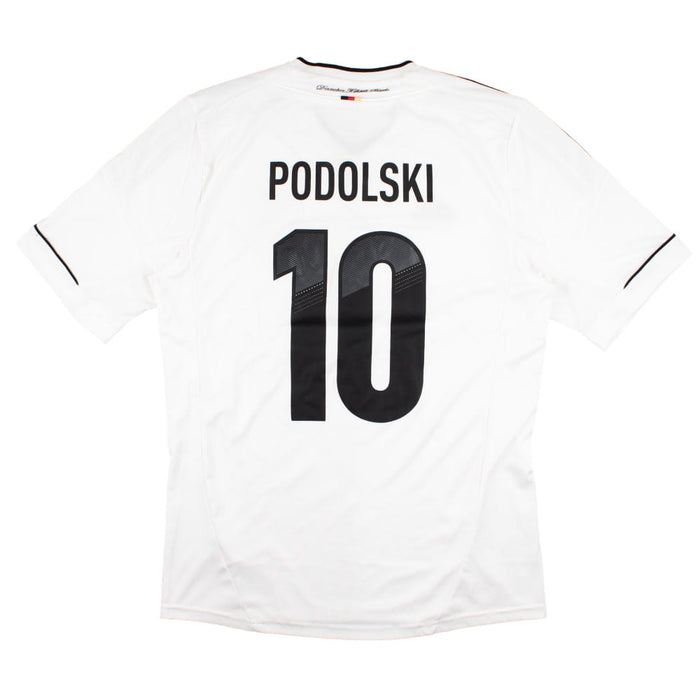 Germany 2012-13 Home Shirt (M) Podolski #10 (Excellent)