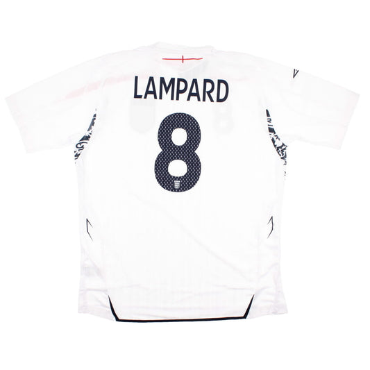 England 2007-09 Home Shirt (XL) Lampard #8 (Mint)_0