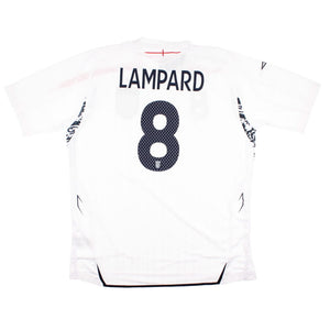 England 2007-09 Home Shirt (XL) Lampard #8 (Mint)_0