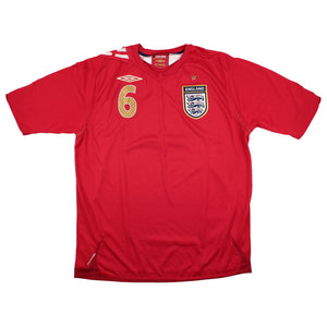 England 2006-08 Away Shirt (L) Terry #6 (Excellent)_1